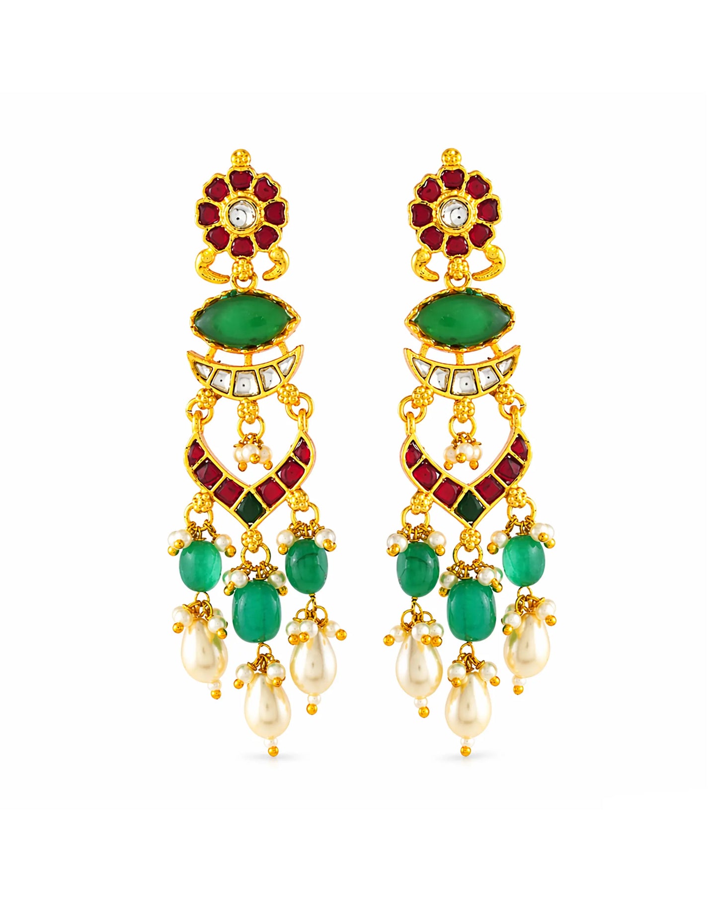 Green Kundan Choker Necklace Set, Indian Bridal Jewelry Set, Gold Plated Pearl Necklace, Pakistani Wedding Jewelry, Statement Choker Gifts