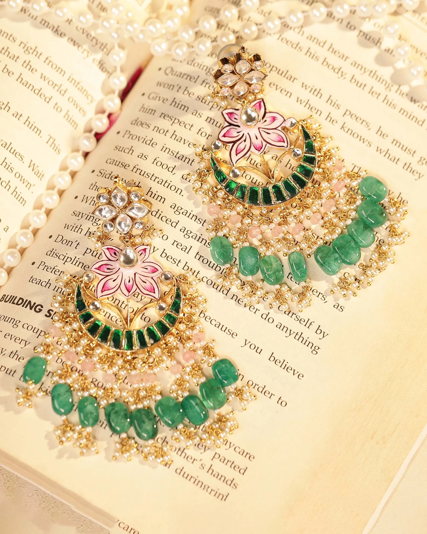 Gold Plated Kundan Choker Set with Multicolor Stones, Meenakari Bridal Necklace, Traditional Indian Jewelry