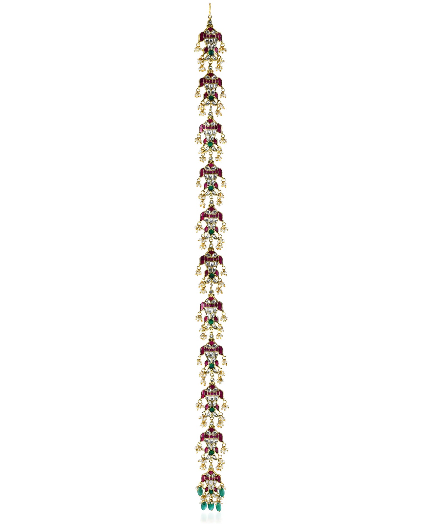 South Indian Bridal Braid Accessory Temple Hair Jewelry