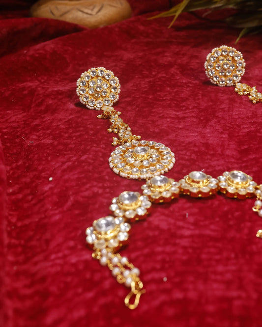 Kundan Hathphool Hand Harness Bridal Hand Chain Jewelry