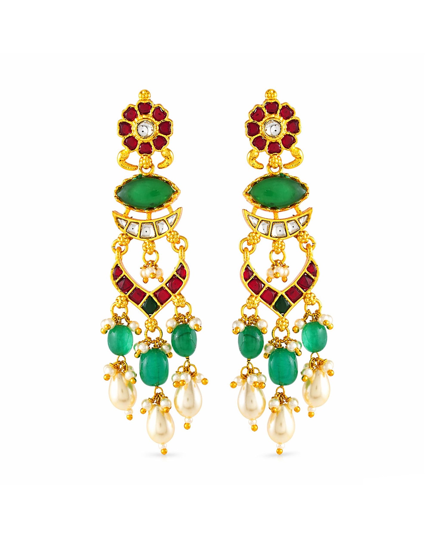 Green Kundan Choker Necklace Set, Indian Bridal Jewelry Set, Gold Plated Pearl Necklace, Pakistani Wedding Jewelry, Statement Choker Gifts